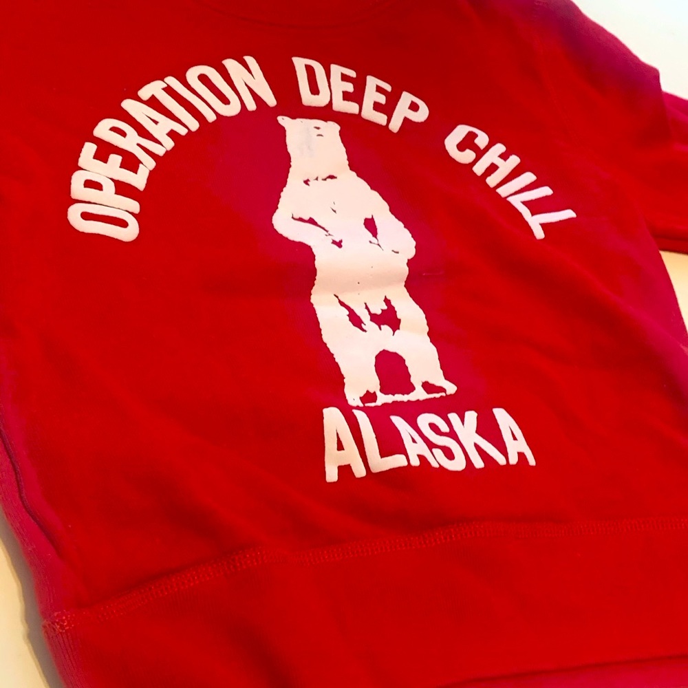 Red Crewcut Sweater